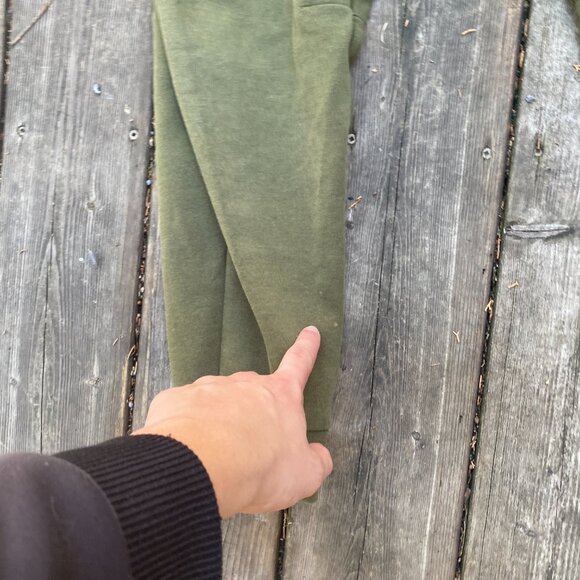 Nike Tech Fleece Joggers Sweatpants XL Olive Green - Picture 4 of 5
